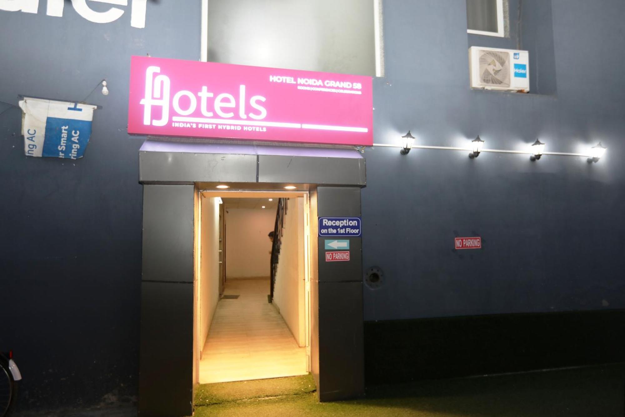 Hotel Noida Grand Sec 58 מראה חיצוני תמונה